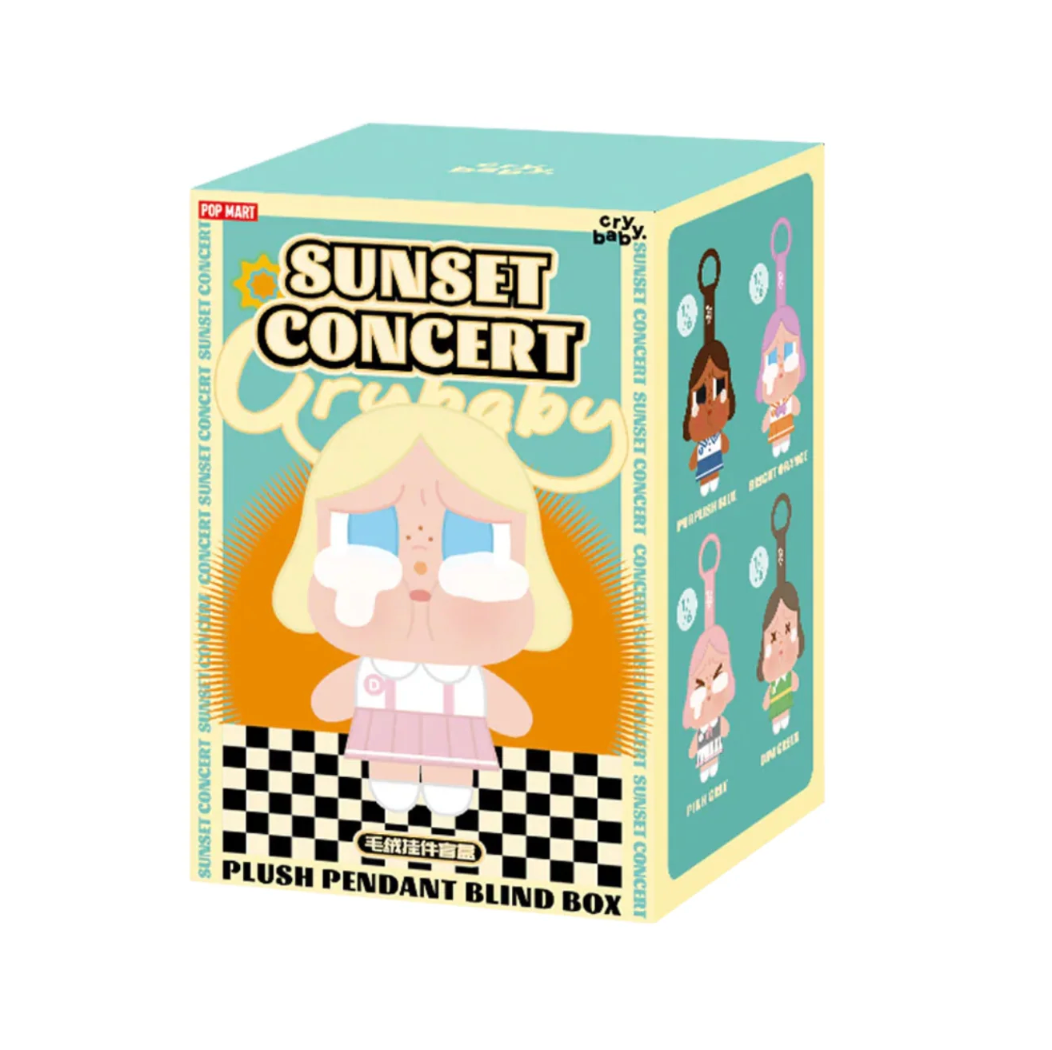CRYBABY Sunset Concert Series - Plush Pendant Single Blind Box
