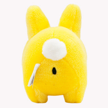 Happy Labbit 'Stache Plush Yellow Doll 7" by Frank Kozik - Mindzai  - 3