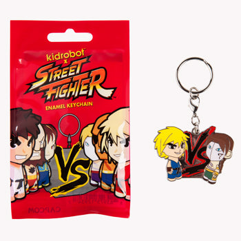 Street Fighter Enamel Keychains by kidrobot - Mindzai  - 1