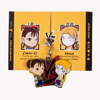 Street Fighter Enamel Keychains by kidrobot - Mindzai  - 2