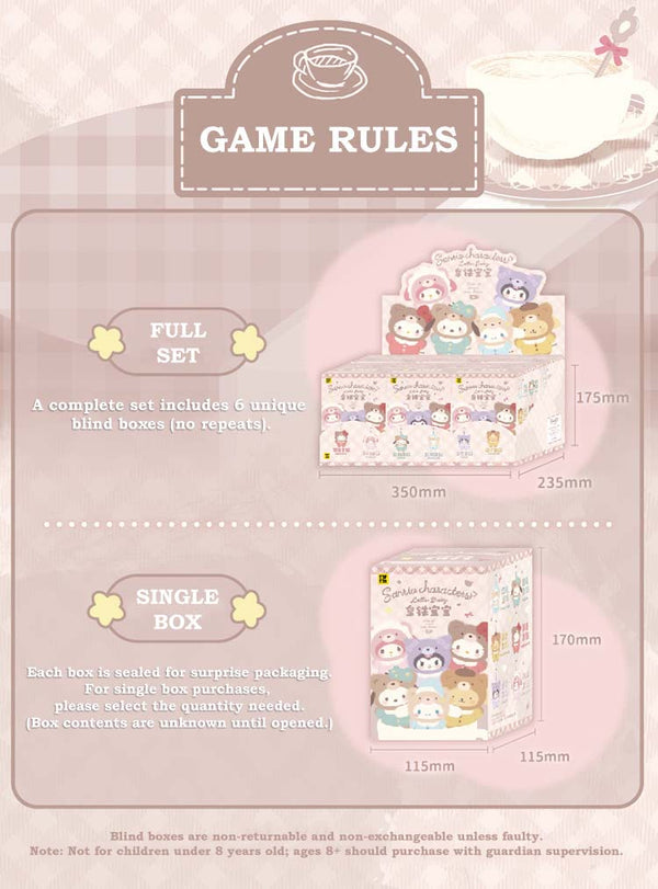 Sanrio Characters Latte Baby Plush by TOP TOY