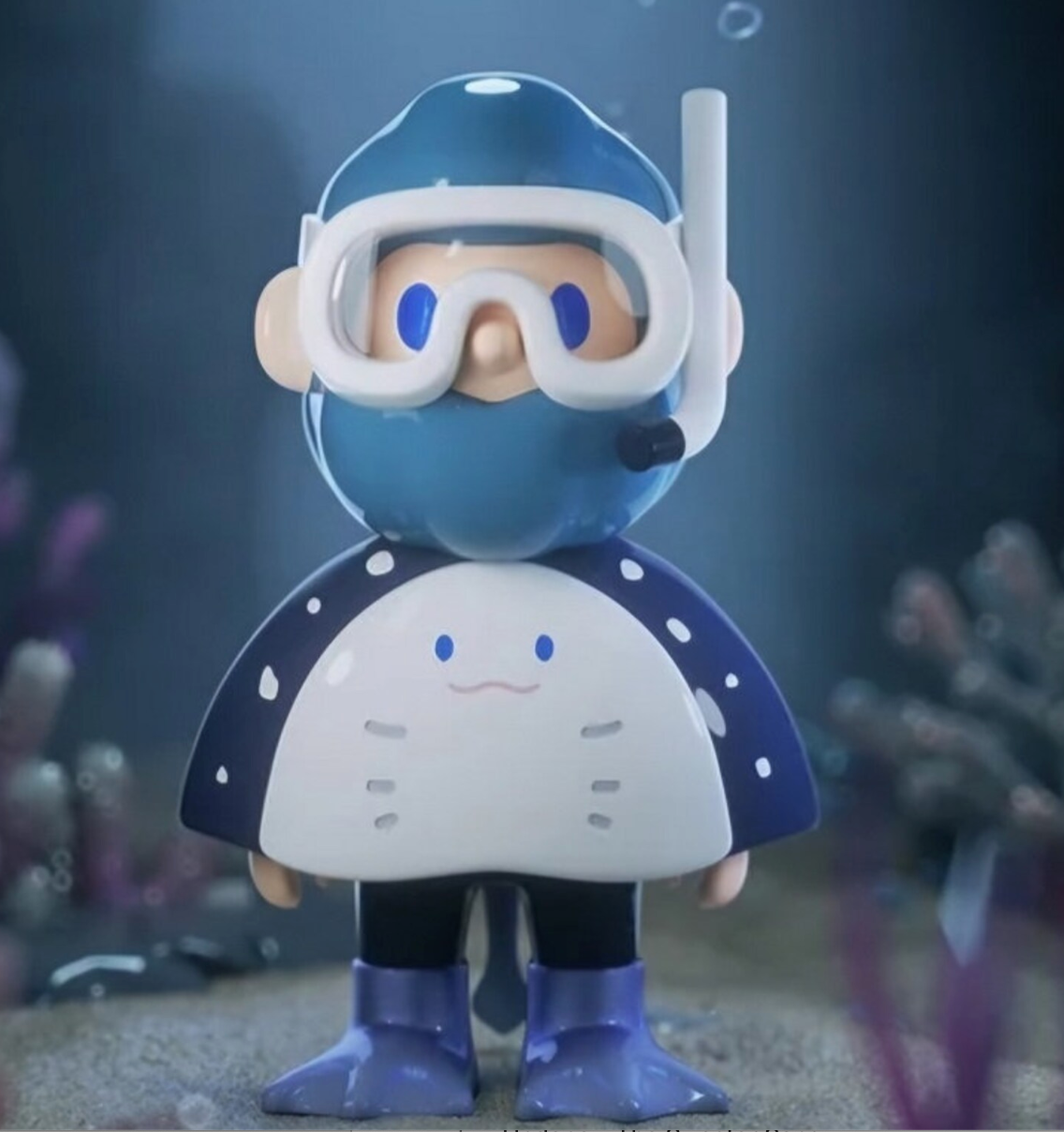 Deep Blue - Farmer Bob Encounter in the Wild Series by Finding Unicorn