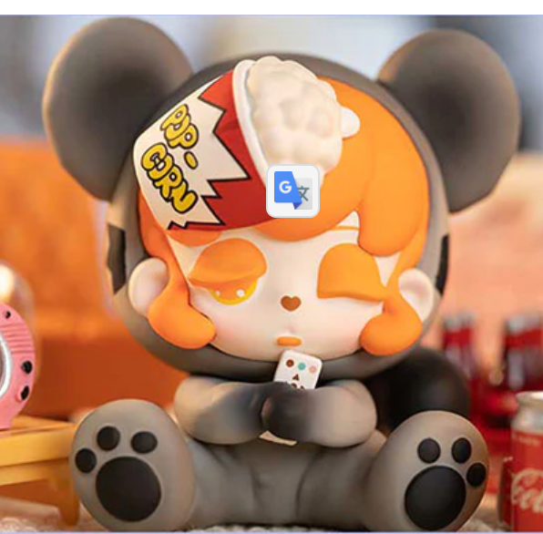 Raccoon Popcorn - Sleepie Cub Cub Pajama Party Series by IP Stations