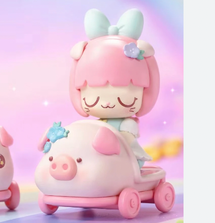 Miki Pig Bumper Car - Kimmy & Miki Baby Bumper Cars Series by 52Toys