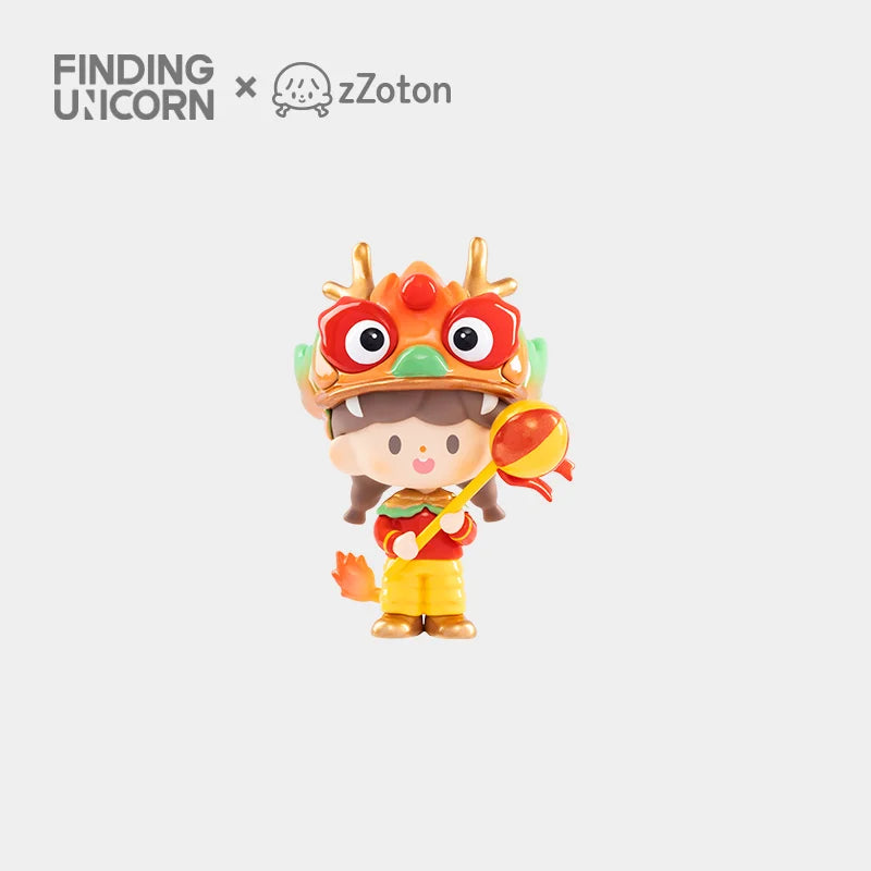 zZoton New Year In Apple Village Series Blind Box by Finding Unicorn