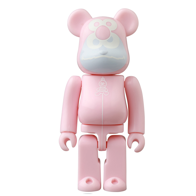 Elmo Suit  Pink Gelato Pique (Cute) - Bearbrick Series 48 by Medicom Toy