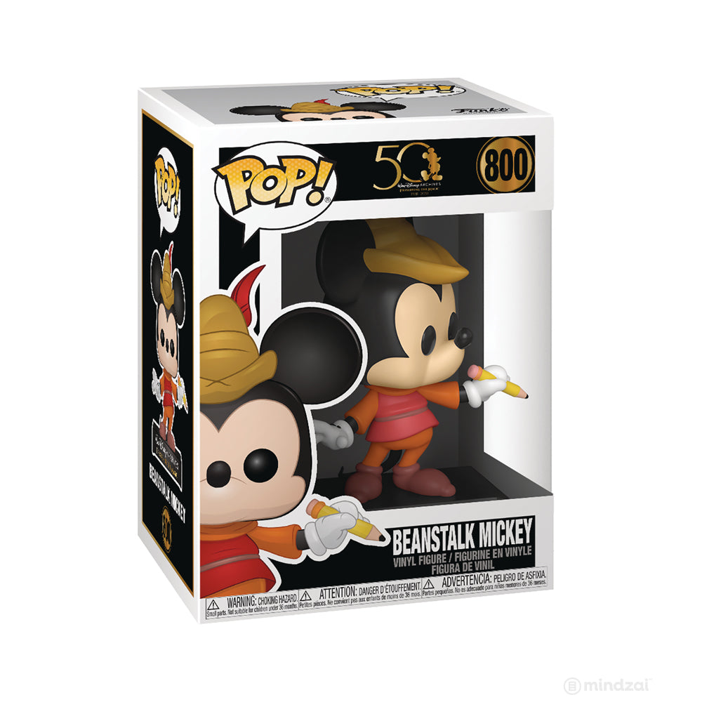 Disney Archives: Beanstalk Mickey POP Toy Figure by Funko