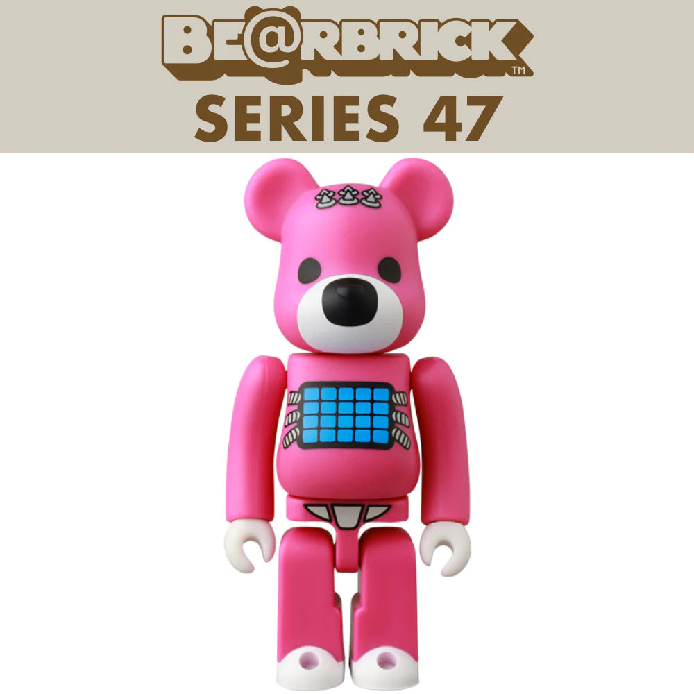 Psycho Teddy Bear (Animal) - Bearbrick Series 47 by Medicom