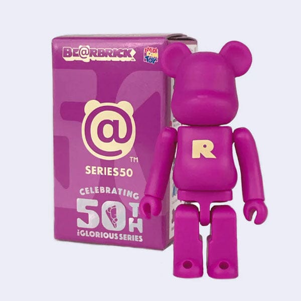 Basic Big R - Bearbrick Series 50 by Medicom