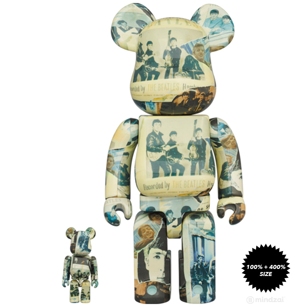 The Beatles &#39;Anthology&#39; 100% + 400% Bearbrick Set by Medicom Toy