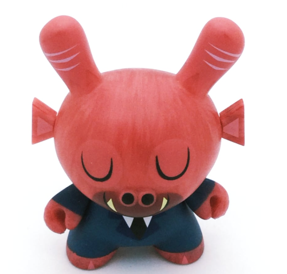 Devil Dunny - Amanda Visell - Dunny Series 2010 by Kidrobot
