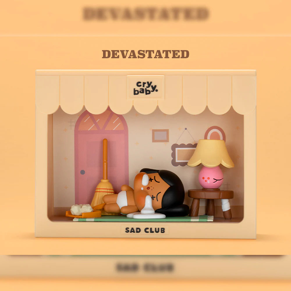 Devastated - Crybaby Sad Club Series Scene Sets by POP MART
