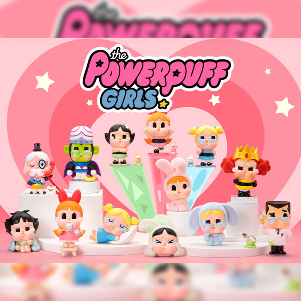CRYBABY × Powerpuff Girls Series Figures Amazon.com: POP MART Crybaby × Powerpuff Girls Series-Vinyl Face