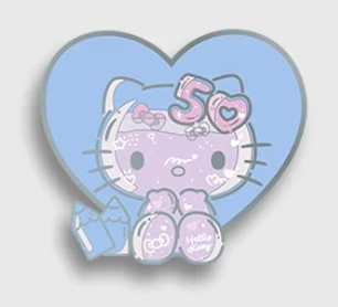 Pencil - Hello Kitty 50th Anniversary Series 5 Enamel Pin by Figpin