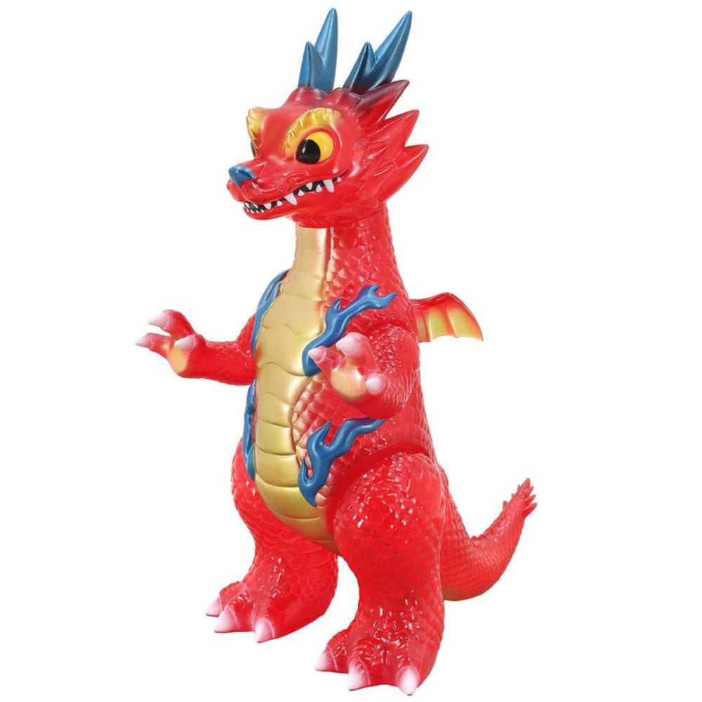 Daioh Ryudora (Red Dragon) Sofubi Art Toy by Konatsuya