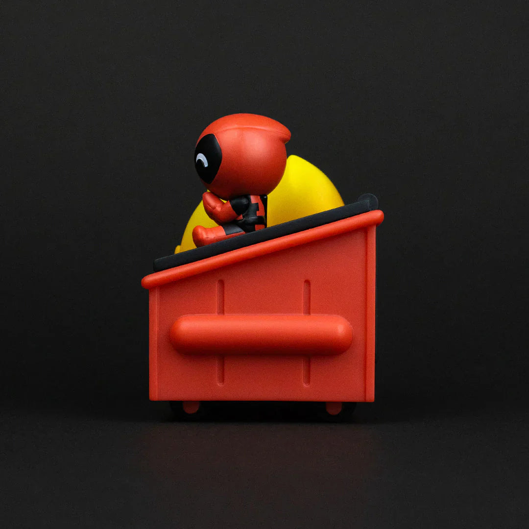 *Pre-order* Deadpool Dumpster Fire Vinyl Figure by 100% Soft