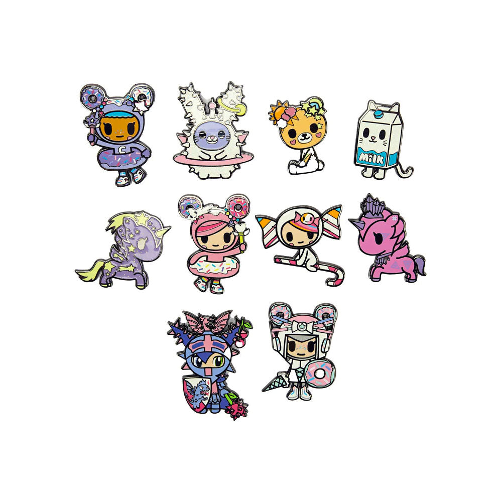 Digital Princess Enamel Pin Blind Box Series by Tokidoki