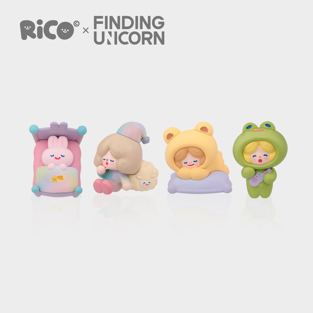 RiCO Happy Dream Blind Box Series by Rico x Finding Unicorn - Mindzai