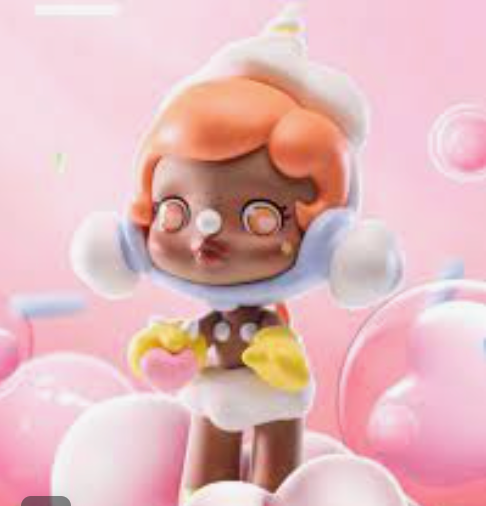 Marshmallow Unicorn - SKULLPANDA Candy Monster Town Series by POP MART