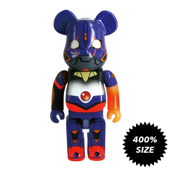 Evangelion First Unit EVA-01 Awakening 400% Bearbrick - Mindzai 