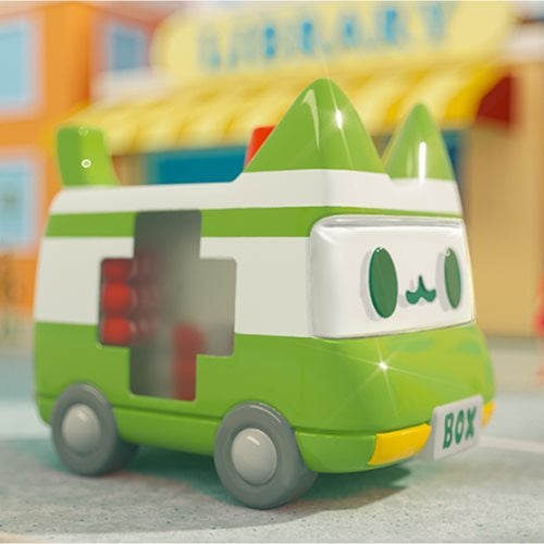 Ambulance - Box Cat Transport Series by Ratokim x Finding Unicorn