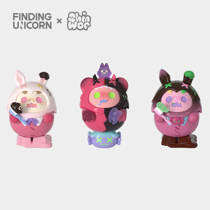 ShinWoo Ghost Bear Vampire Candy Shop Series Blind Box by Finding ShinWoo Ghost Bear Vampire Candy Shop Series Blind Box by Finding