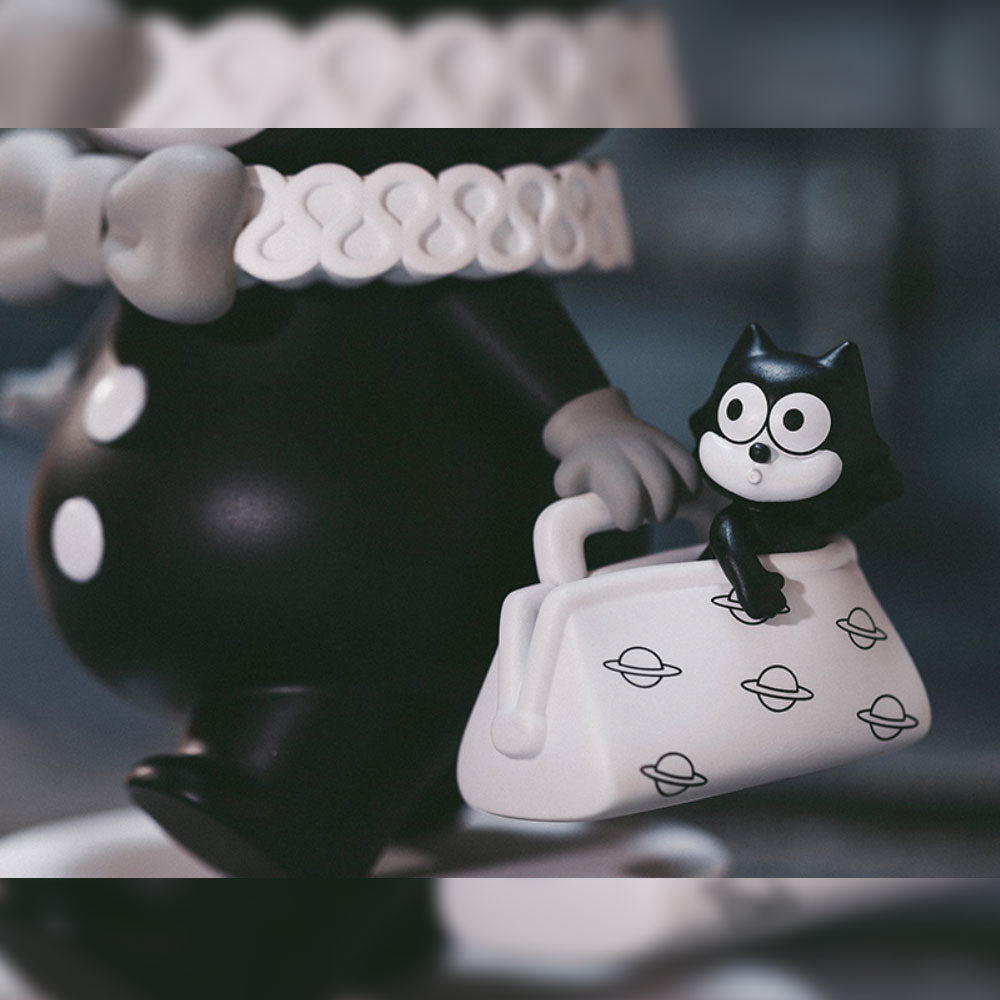Felix the Cat x Pucky Big Art Toy Figure by POP MART