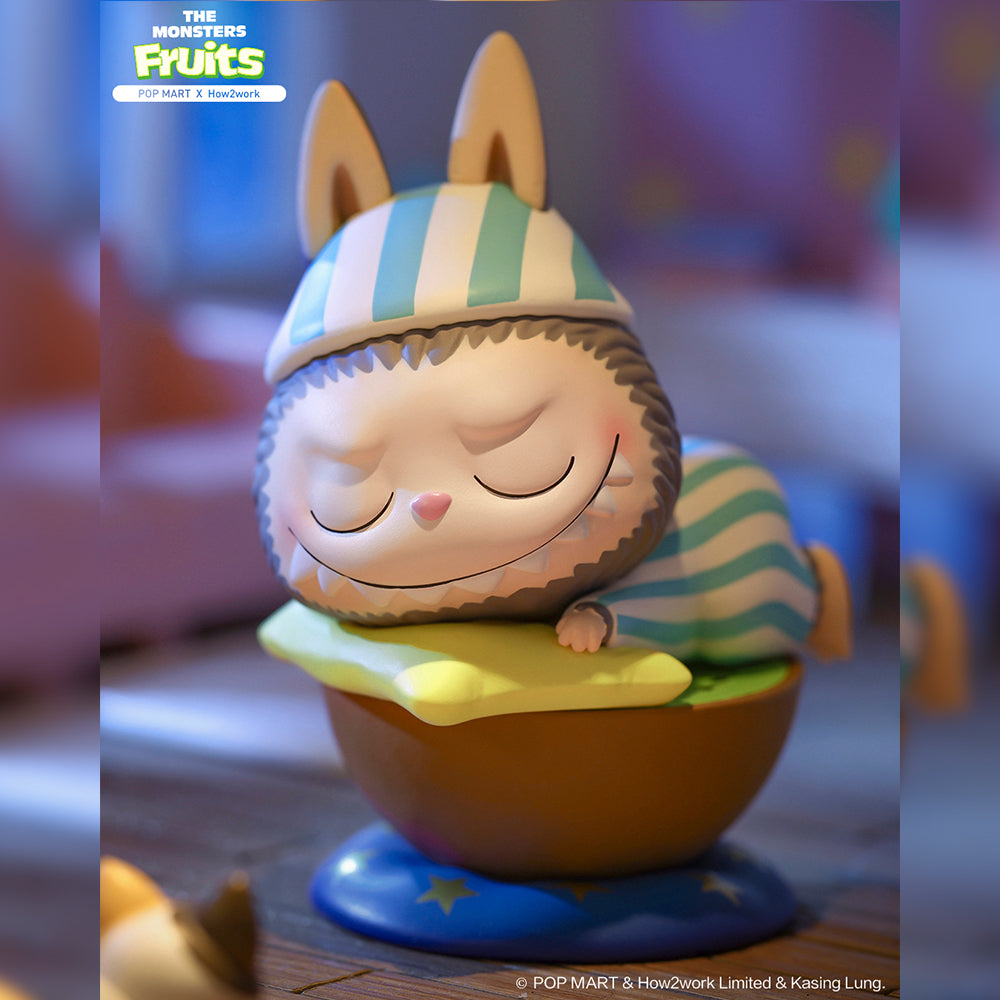 Sleeping Kiwi Labubu - The Monsters Fruits Series by POP MART