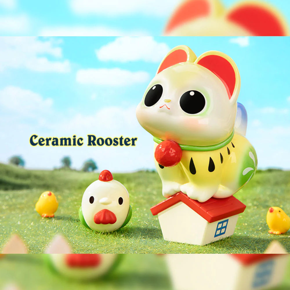Ceramic Rooster - Fubobo Treasure of Time Series by POP MART