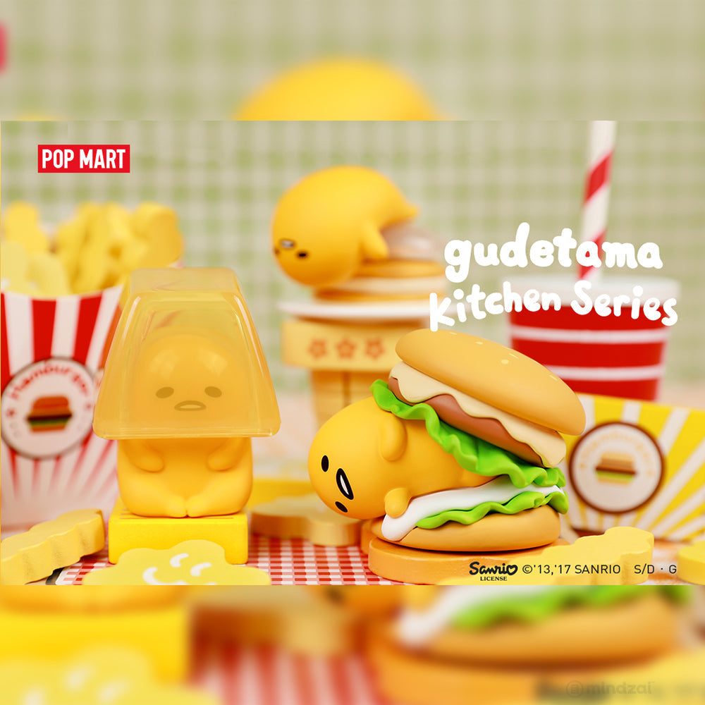 Gudetama Kitchen Blind Box Series by POP MART