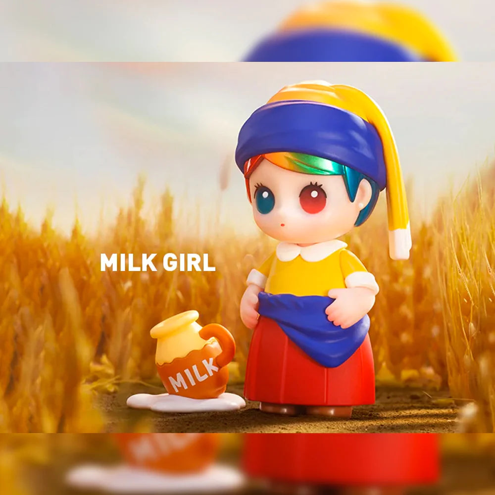 Milk Girl - Hapico The Art World Series by Yosuke Ueno x POP MART