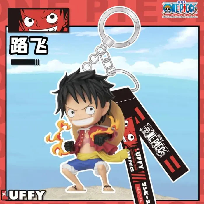 One Piece Straw Hat Crew Pendant Blind Box series by Langbowang