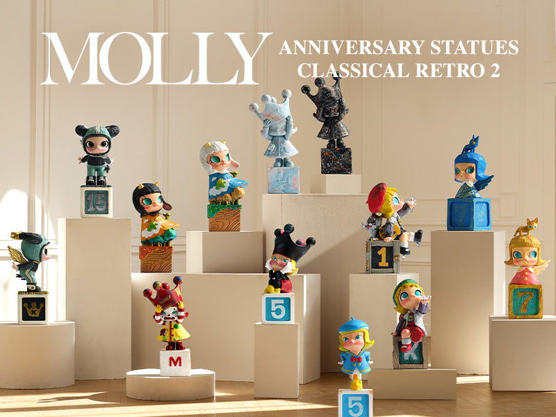 Molly Anniversary Statues Classical Retro Series 2 Blind Box