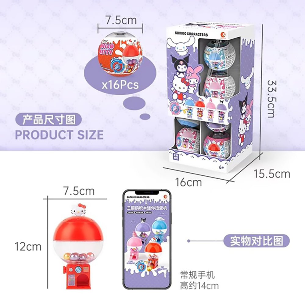 Sanrio Characters Mini Block Gacha Machine Series - Mindzai Toy Shop
