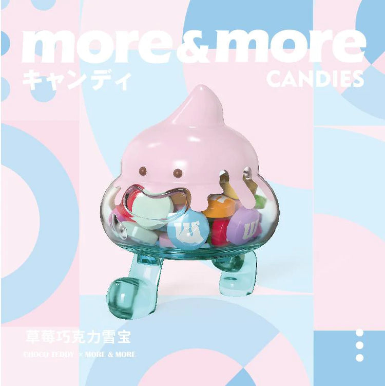 Strawberry Chocolate Snowball - More & More Candies Series by Choco Teddy x More & More (