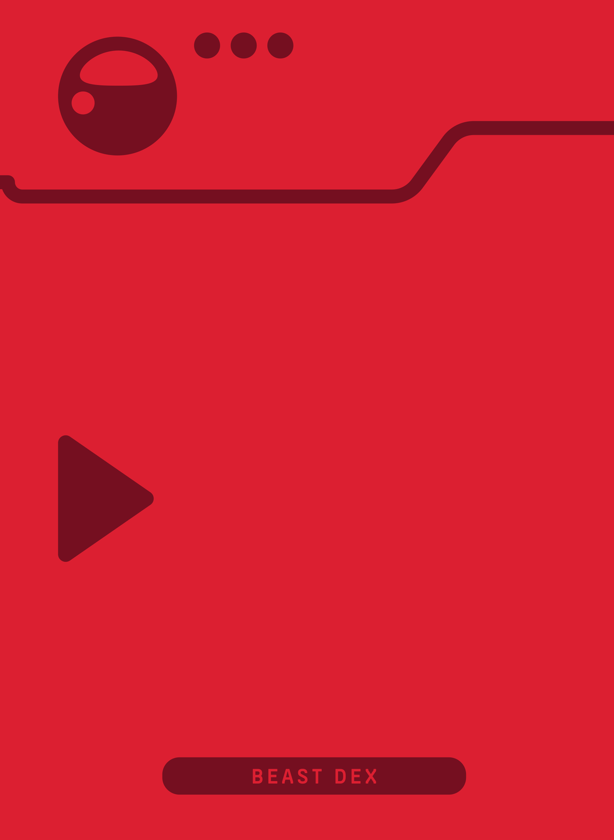 BEAST DEX BOOKLET - POCKET BEASTS - JOLLYBEAST