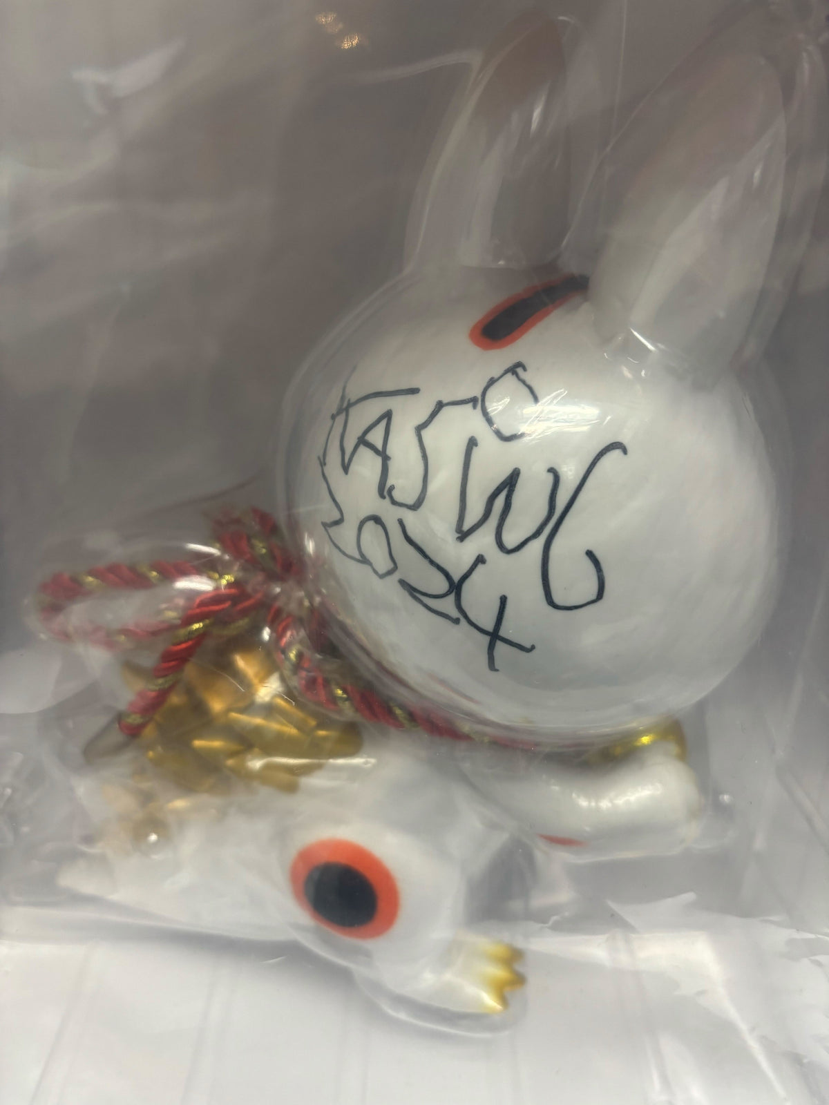 The Monsters Gojimomo Maneki (Signed by Artist) by POP MART x How2Work