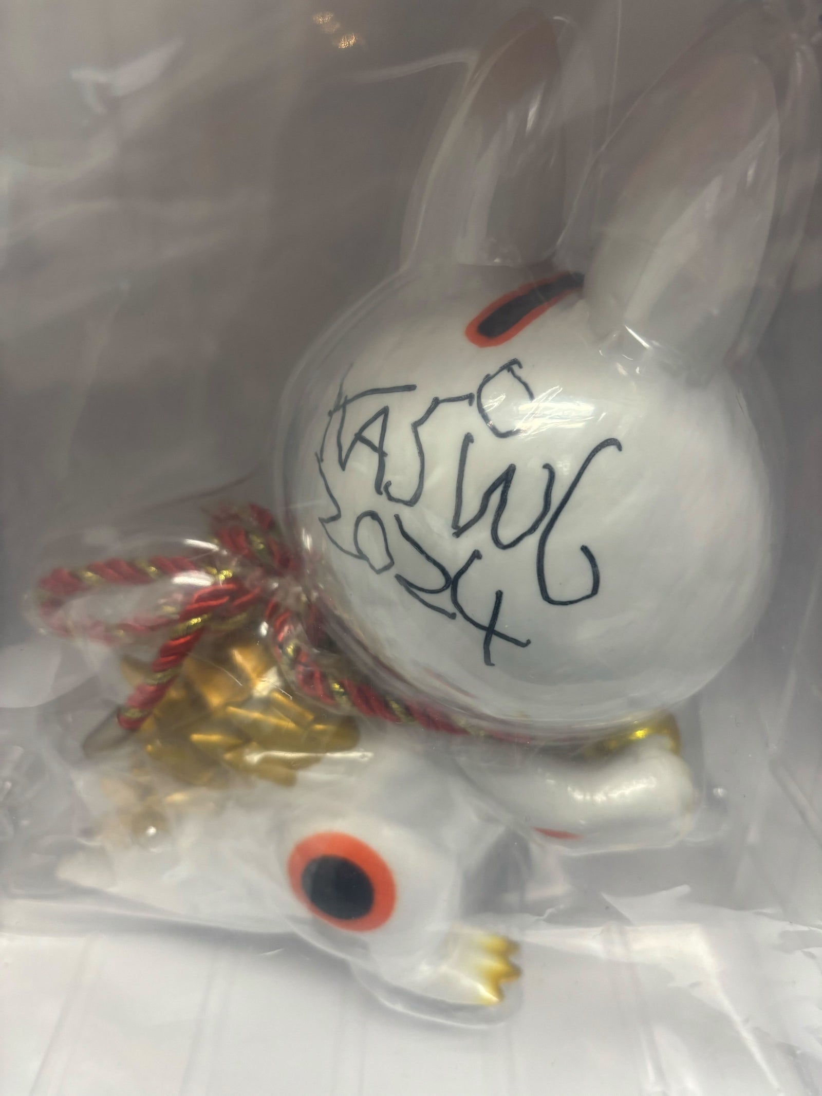 The Monsters Gojimomo Maneki (Signed by Artist) by POP MART x How2Work