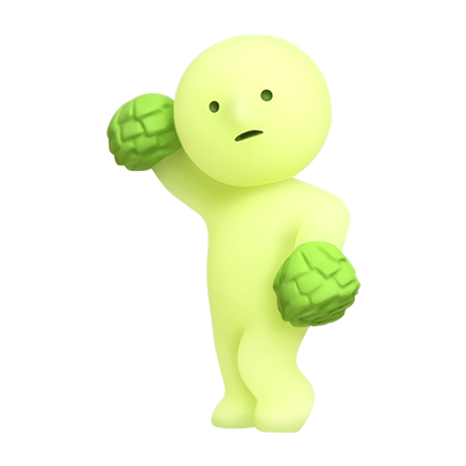 Dancing - Smiski Cheer Series