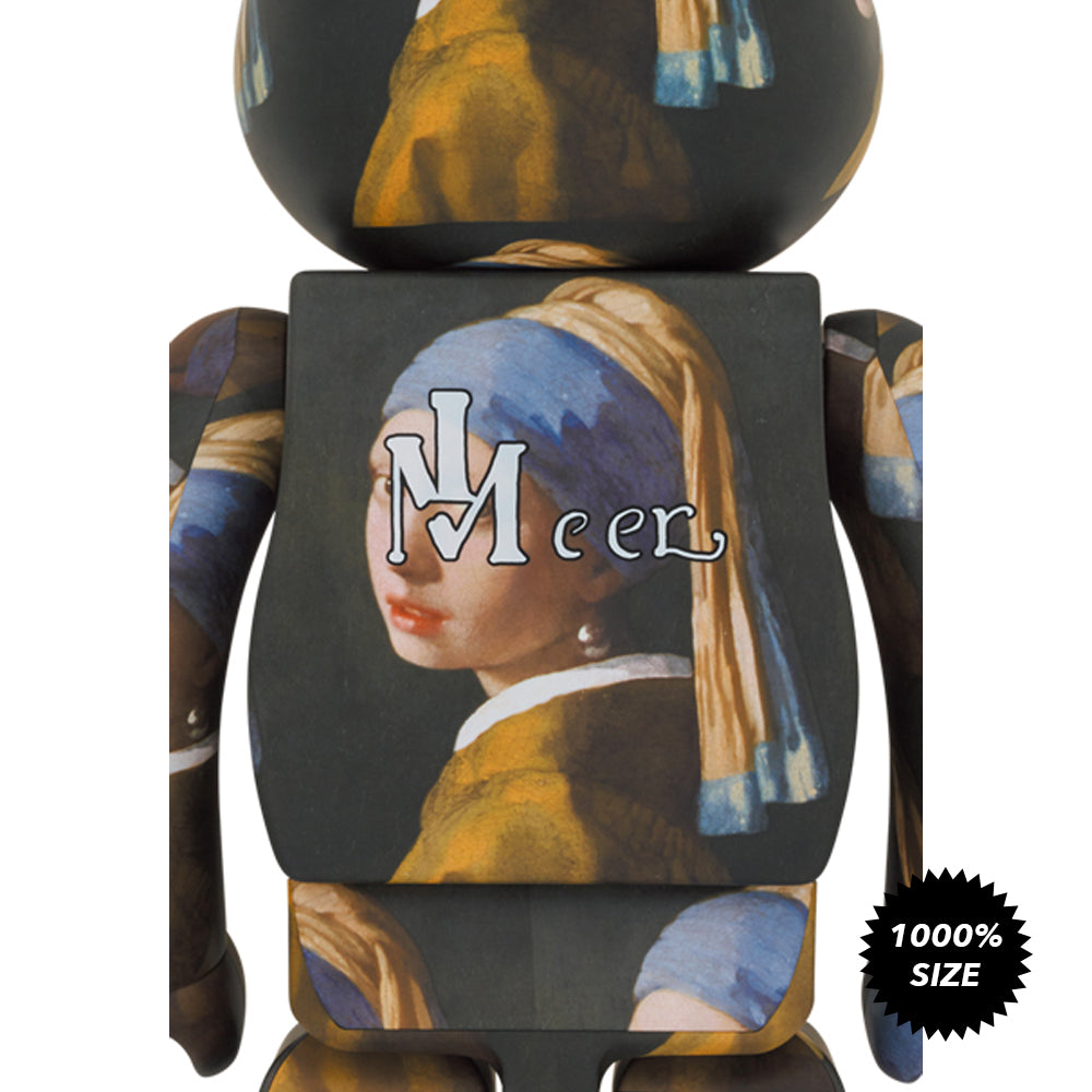 MEDICOMTOY BE@RBRICK Johannes Vermeer Girl with a Pearl Earring 1000％  メディコムトイ フェルメール ベアブリック 真珠の耳飾りの少女(キューブリック、ベアブリック)｜売買されたオークション情報、yahooの  おもちゃ、ゲーム