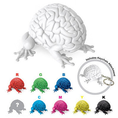 Jumping Brain Keychain by Emilio Garcia - Single Blind Box - Mindzai 