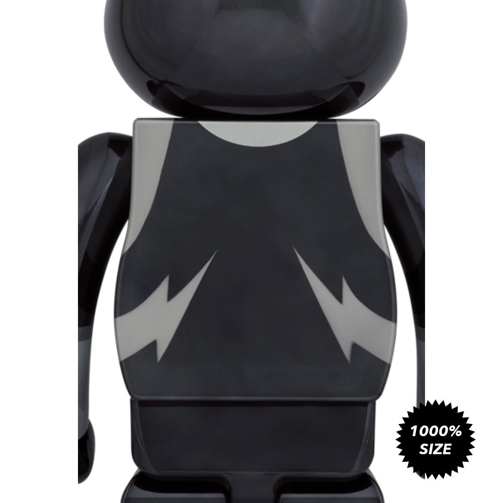 KISS Space Man (Chrome Ver.) 1000% Bearbrick  by Medicom Toy