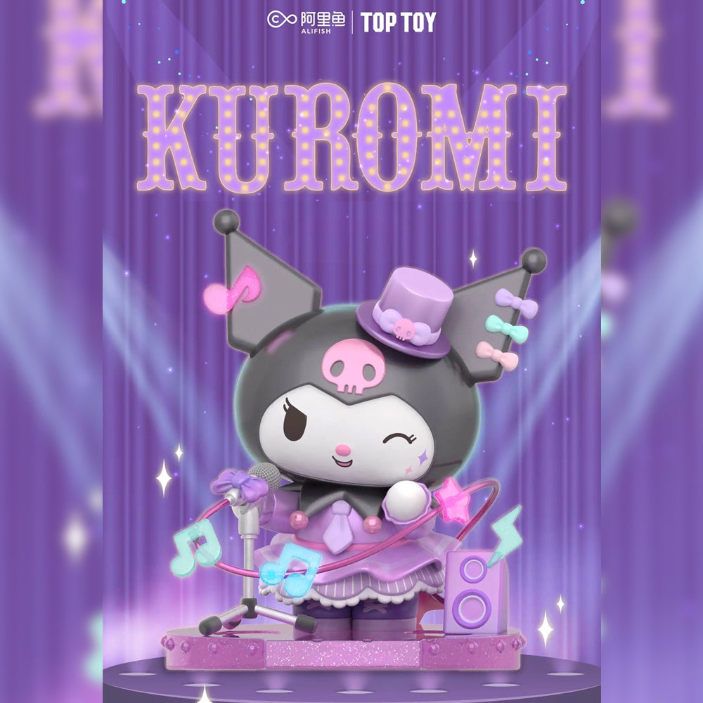 Sanrio Characters Kuromi Starlight Stage Art Toy Figure by Top Toy