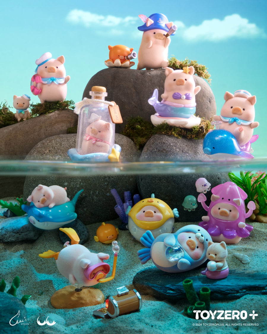 Lulu The Piggy Ocean Series Blind Box by Toyzeroplus