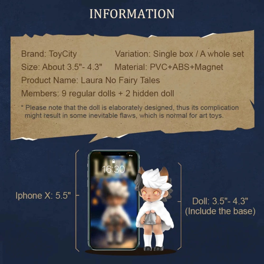 Laura No Fairy Tales Series Blind Box by Toy City