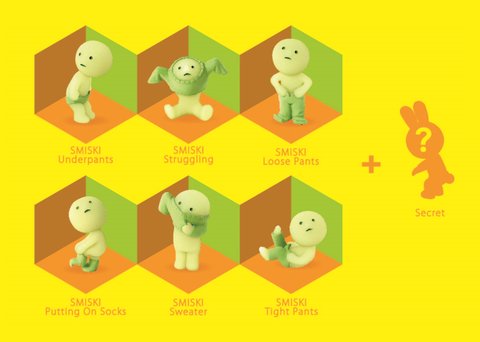 Smiski Dressing Series Blind Box