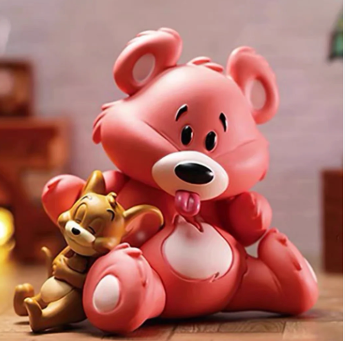 Jerry Pink Teddy Bear - Tom and Jerry Sweet Dream Series by 52Toys