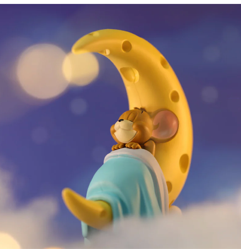 Jerry Cheese Moon - Tom and Jerry Sweet Dream Series by 52Toys