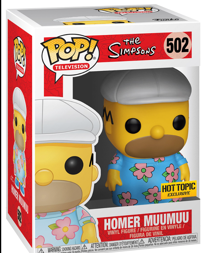 Homer Simpson Muumuu Funko Pop - Mindzai