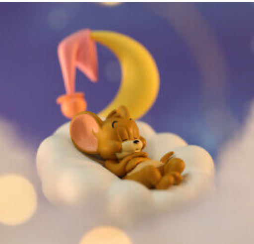 Jerry Dreaming on a Cloud - Tom and Jerry Sweet Dream Series by 52Toys